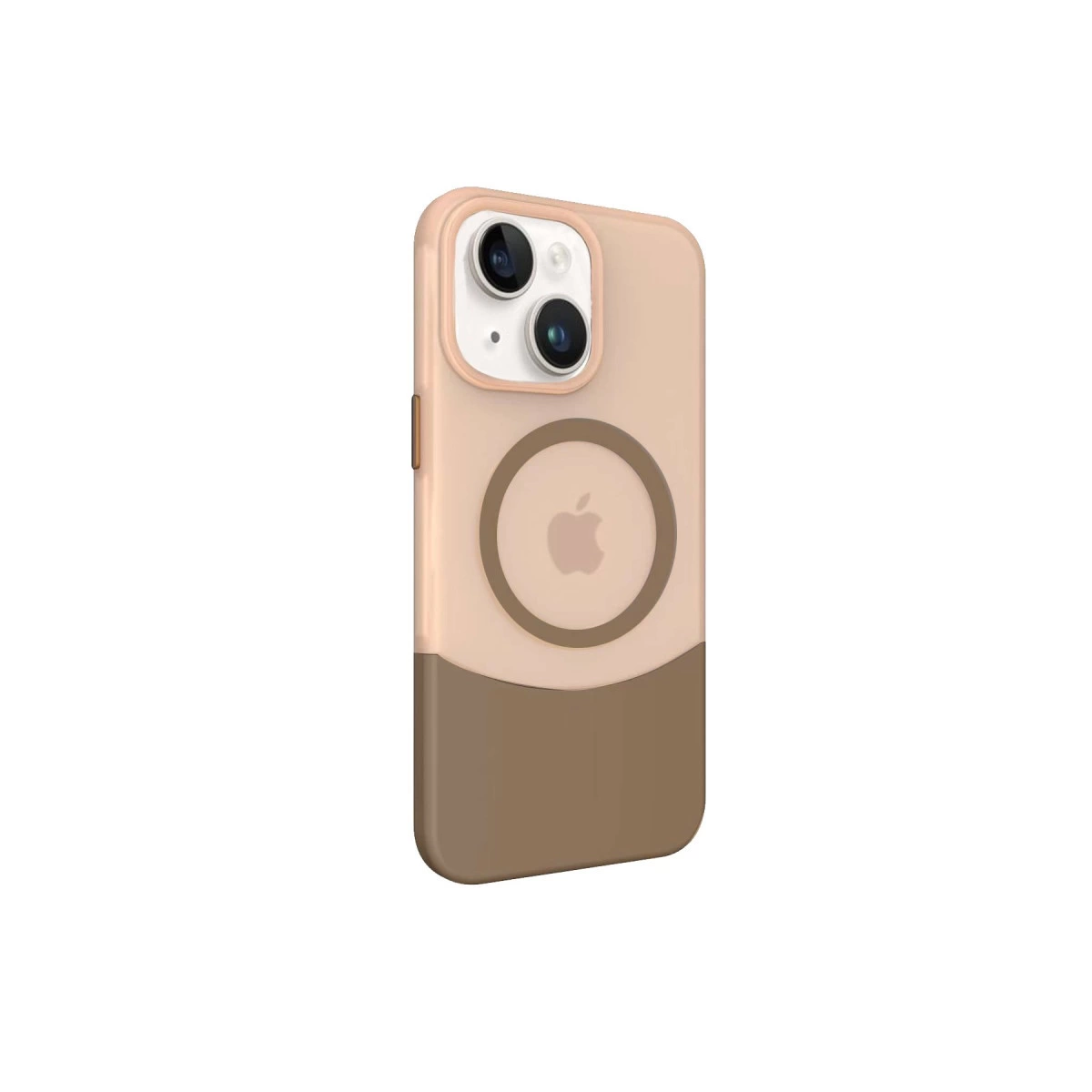 Joko İphone 15 Pc Suit Magsafe Kapak - Kahverengi