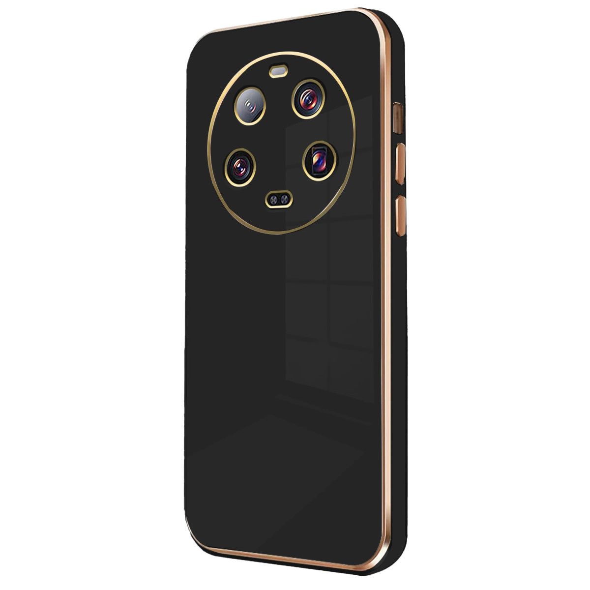 Xiaomi Mi 14 Ultra Kılıf Volet Silikon - Siyah