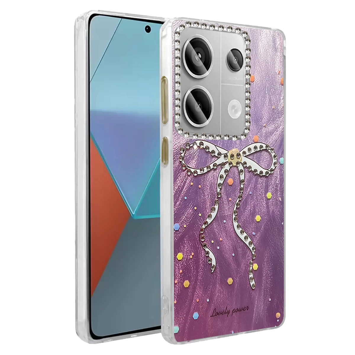 Xiaomi Redmi Note 13 Pro 4g Kılıf Blade Aynalı Desenli Kapak - Desen 1