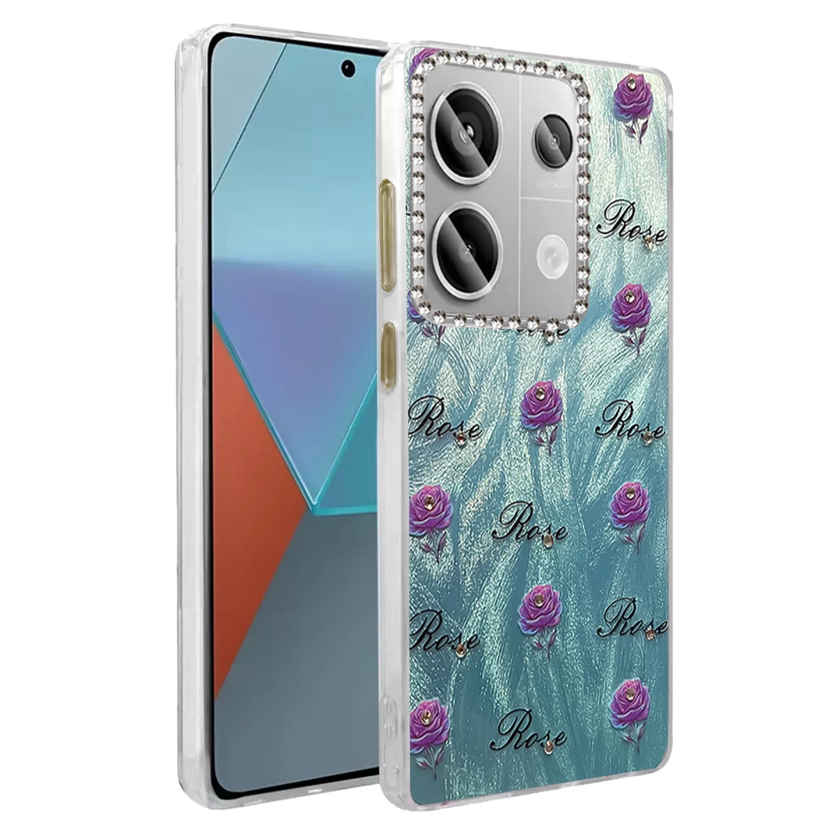 Xiaomi Redmi Note 13 Pro 4g Kılıf Blade Aynalı Desenli Kapak - Desen 9