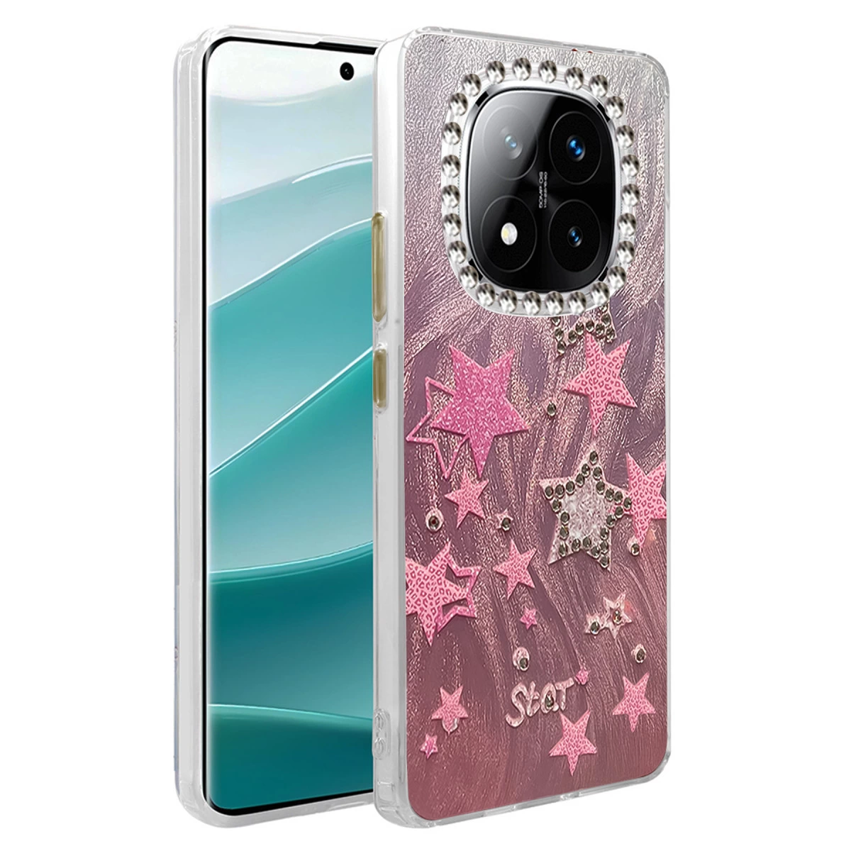 Xiaomi Redmi Note 14 Pro 4g Kılıf Blade Aynalı Desenli Kapak - Desen 7