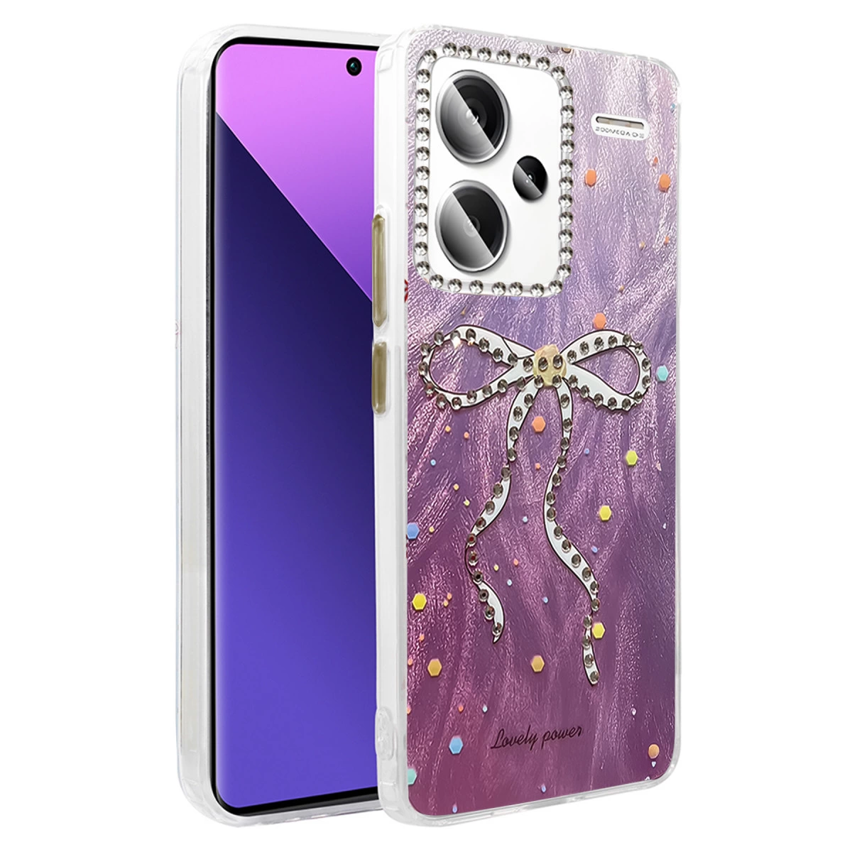 Xiaomi Redmi Note 13 Pro Plus Kılıf Blade Aynalı Desenli Kapak - Desen 1