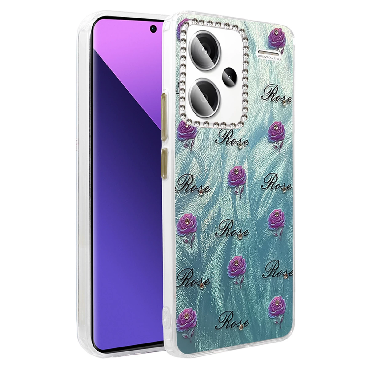 Xiaomi Redmi Note 13 Pro Plus Kılıf Blade Aynalı Desenli Kapak - Desen 9