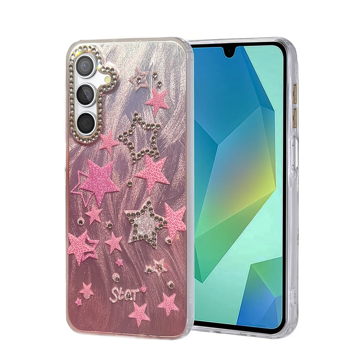 Samsung Galaxy S23 Fe Kılıf Blade Aynalı Desenli Kapak - Desen 7