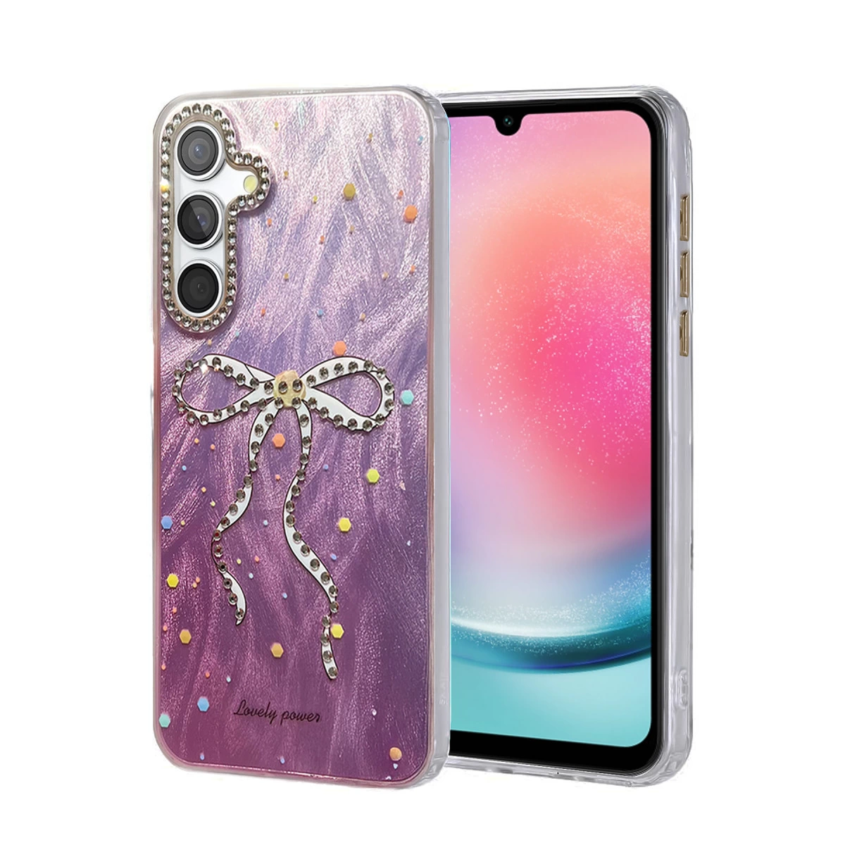 Samsung Galaxy A24 4g Kılıf Blade Aynalı Desenli Kapak - Desen 1