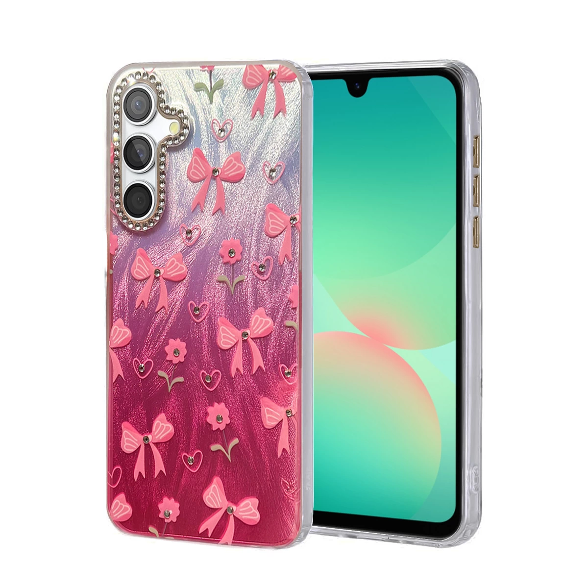 Samsung Galaxy A26 Kılıf Blade Aynalı Desenli Kapak - Desen 3