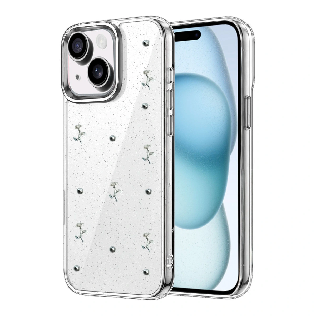 Apple İphone 15 Fiyonk Desenli Kapak - Desen 4