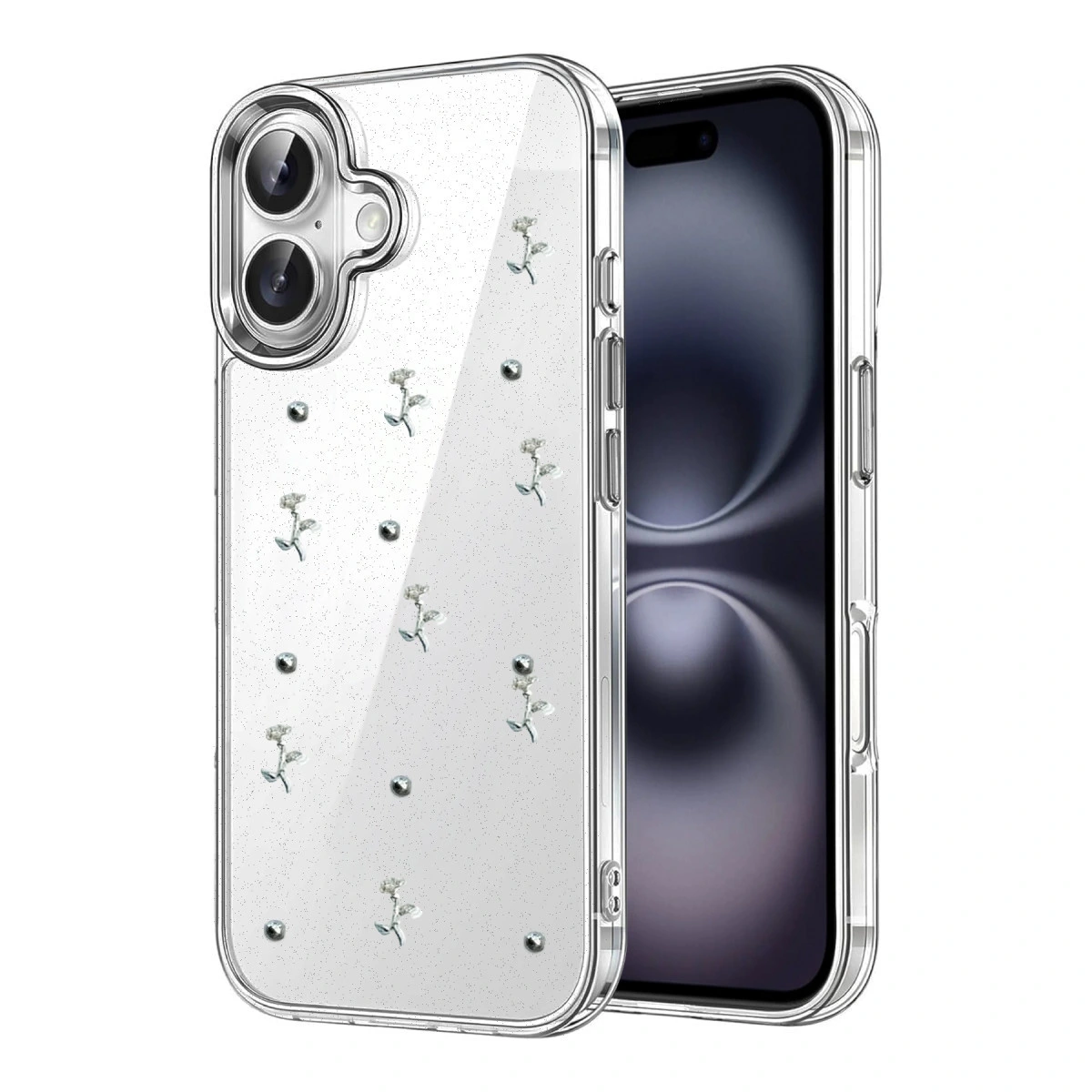 Apple İphone 16 Plus Fiyonk Desenli Kapak - Desen 4