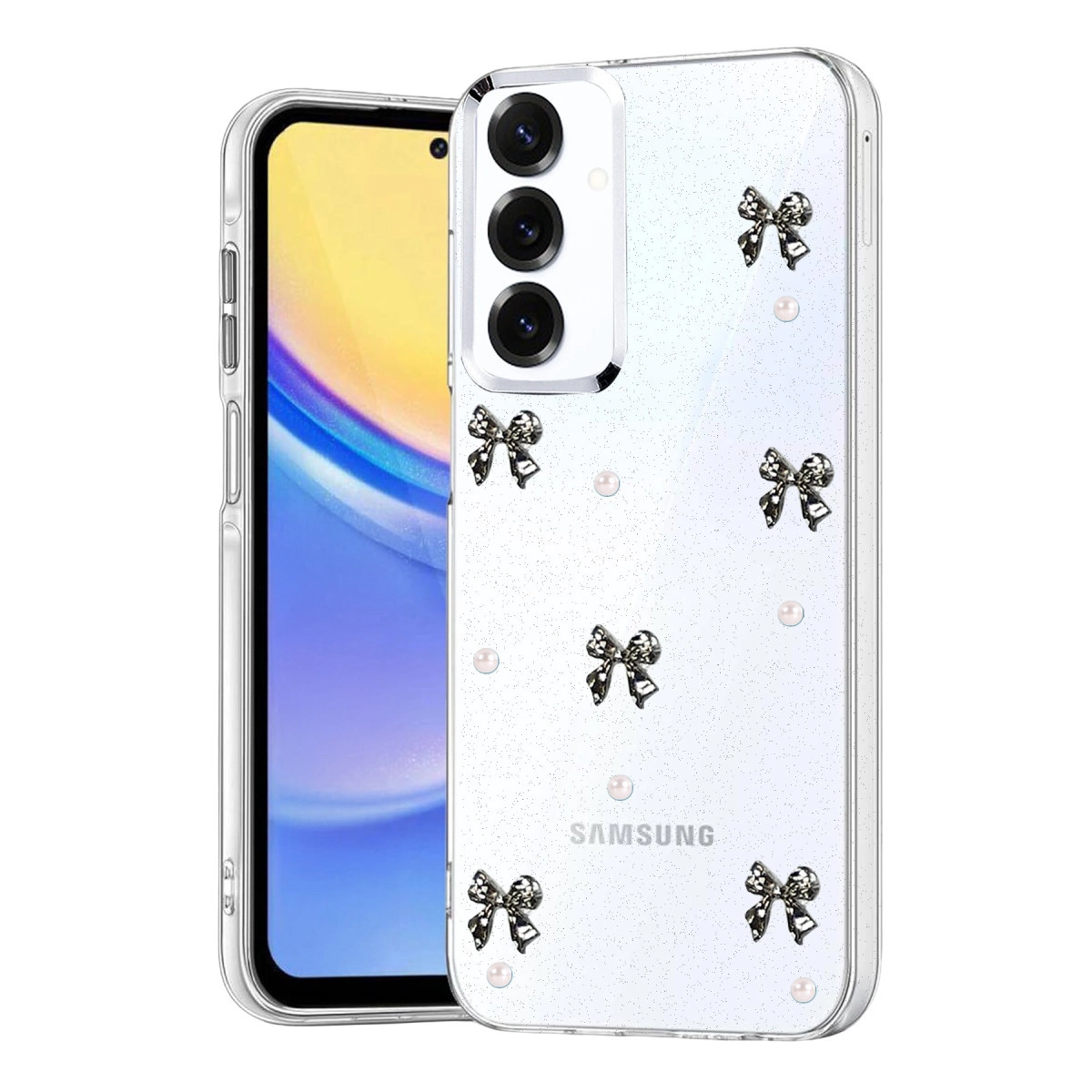 Samsung Galaxy A54 5g Fiyonk Desenli Kapak - Desen 8