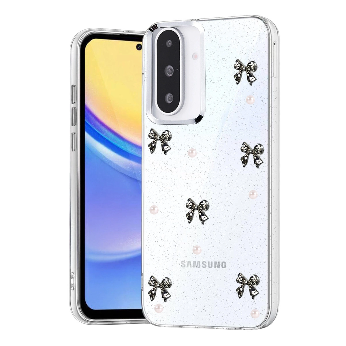 Samsung Galaxy A26 Fiyonk Desenli Kapak - Desen 8