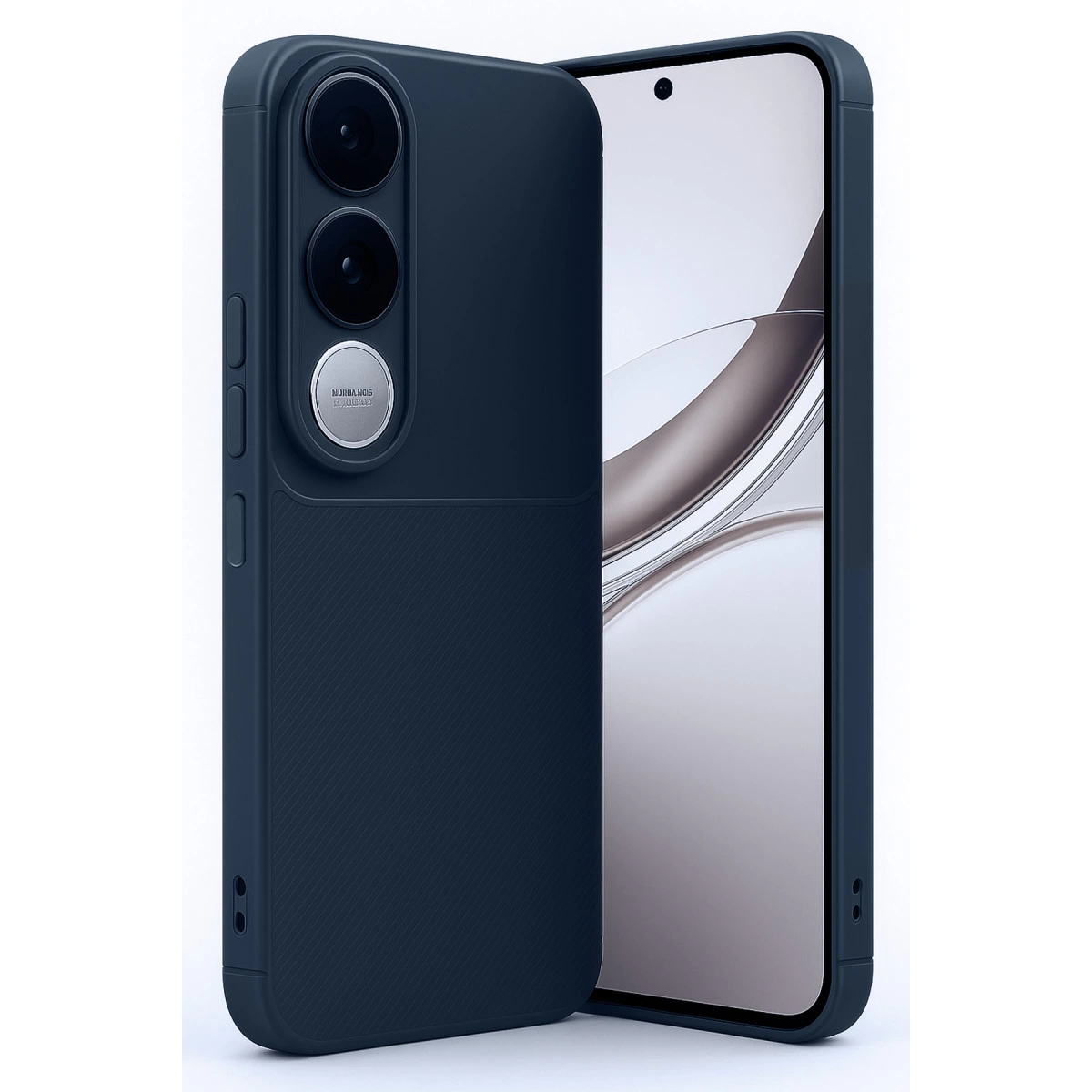 Vivo V50 Lite 4g Auto Focus Karbon Kapak - Lacivert