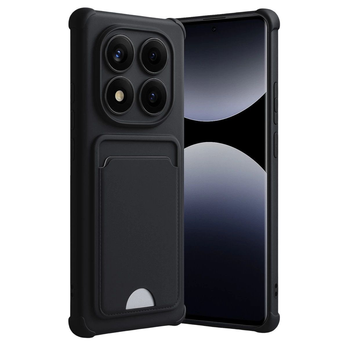 Xiaomi Redmi Note 14 Pro 4g Kelvin Kartvizitli Silikon - Siyah