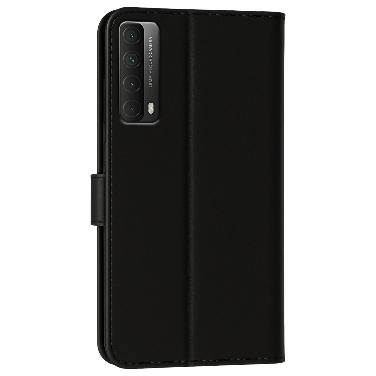 Huawei P Smart 2021 Kılıf Trend S Plus Kapaklı Kılıf - Siyah