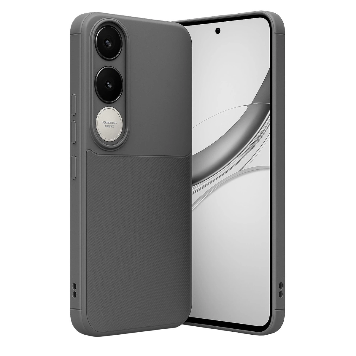 Vivo V50 Lite 4g Auto Focus Karbon Kapak - Gri