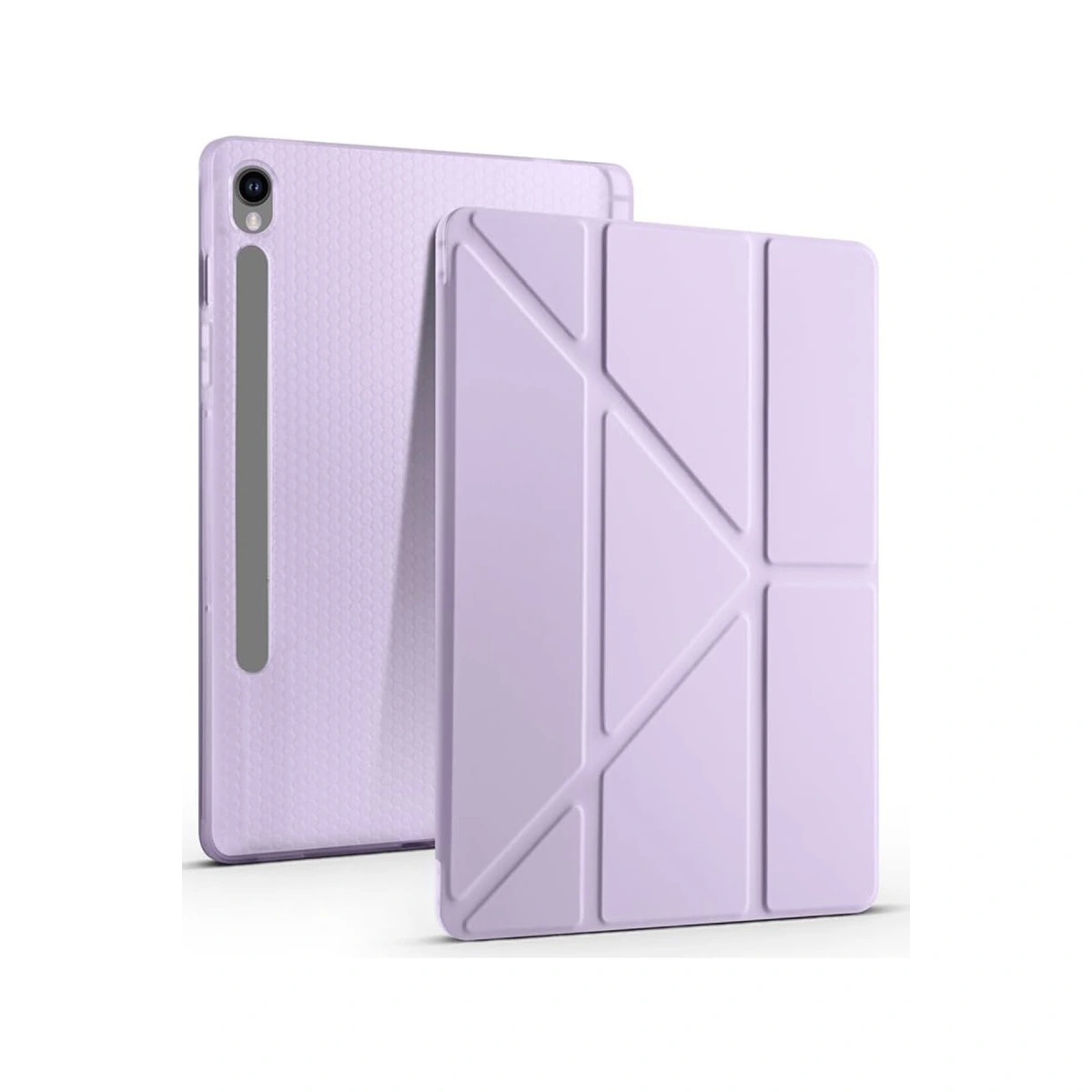 Samsung Galaxy Tab S10 Fe Plus 13.1 Kalemlikli Mars Tablet Kılıfı - Lila