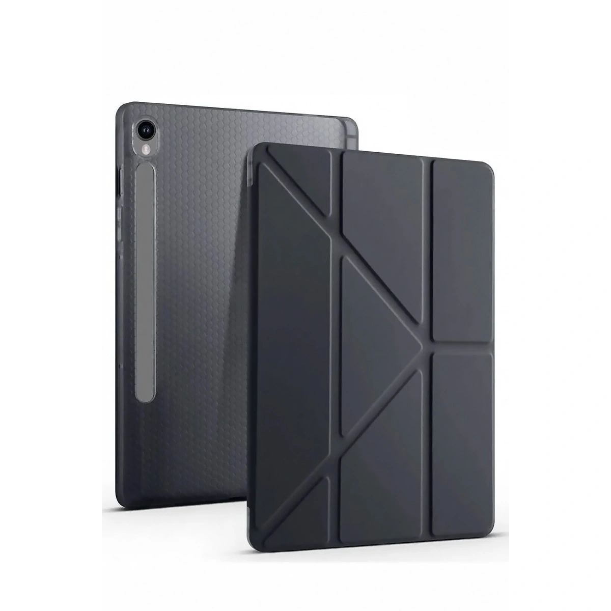 Samsung Galaxy Tab S10 Fe Plus 13.1 Kalemlikli Mars Tablet Kılıfı - Siyah