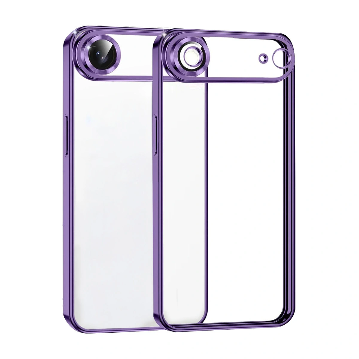 Apple İphone 17 Air Razer Lensli Silikon - Mor