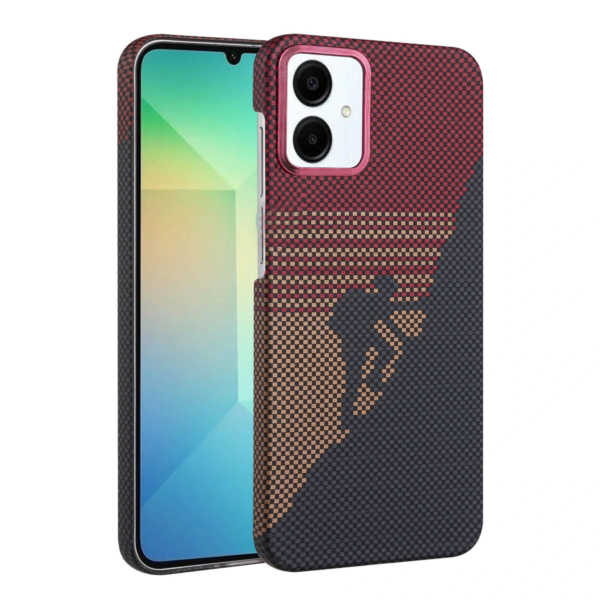 Samsung Galaxy A07 4g Vega Magsafe Kapak - Kırmızı