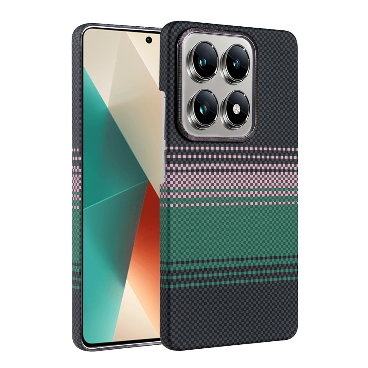 Xiaomi Mi 14t Pro Vega Magsafe Kapak - Yeşil