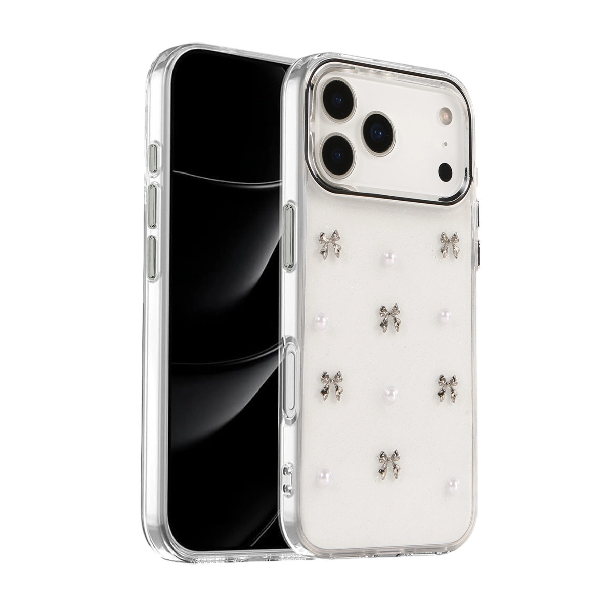 Apple İphone 17 Pro Fiyonk Desenli Kapak - Desen 8