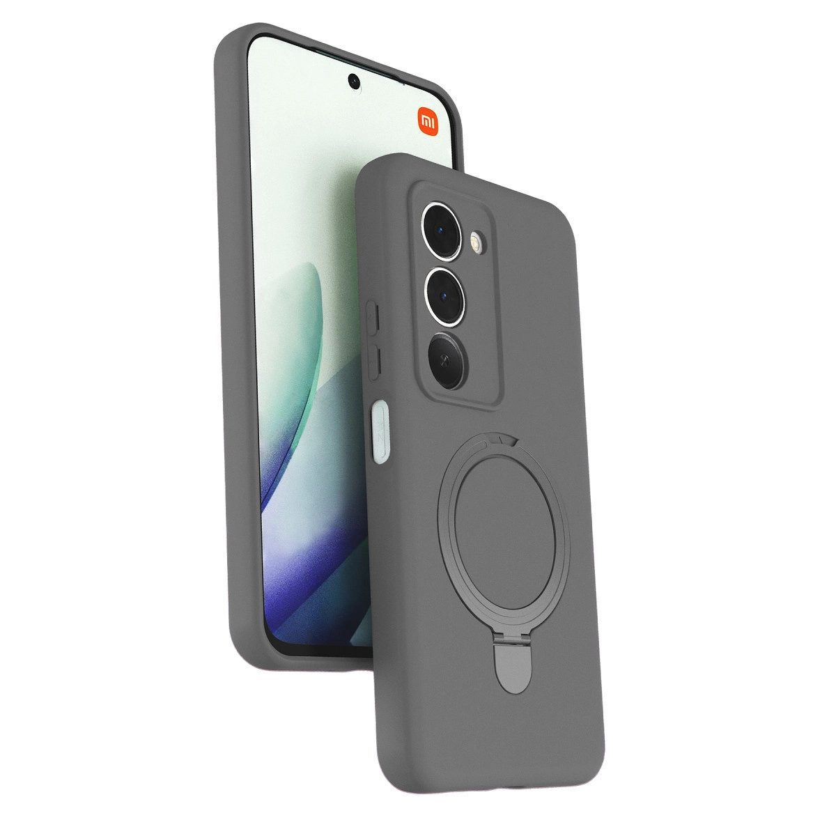 Xiaomi Redmi 15 4g Regal Magsafe Standlı Kapak - Titan Gri