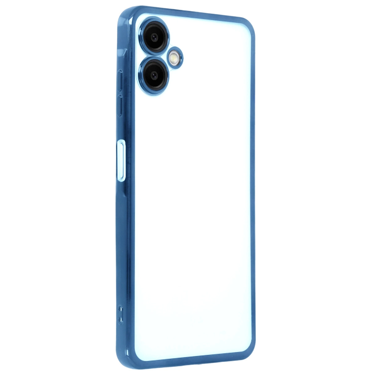 Samsung Galaxy A07 4g Razer Lensli Silikon - Açık Mavi