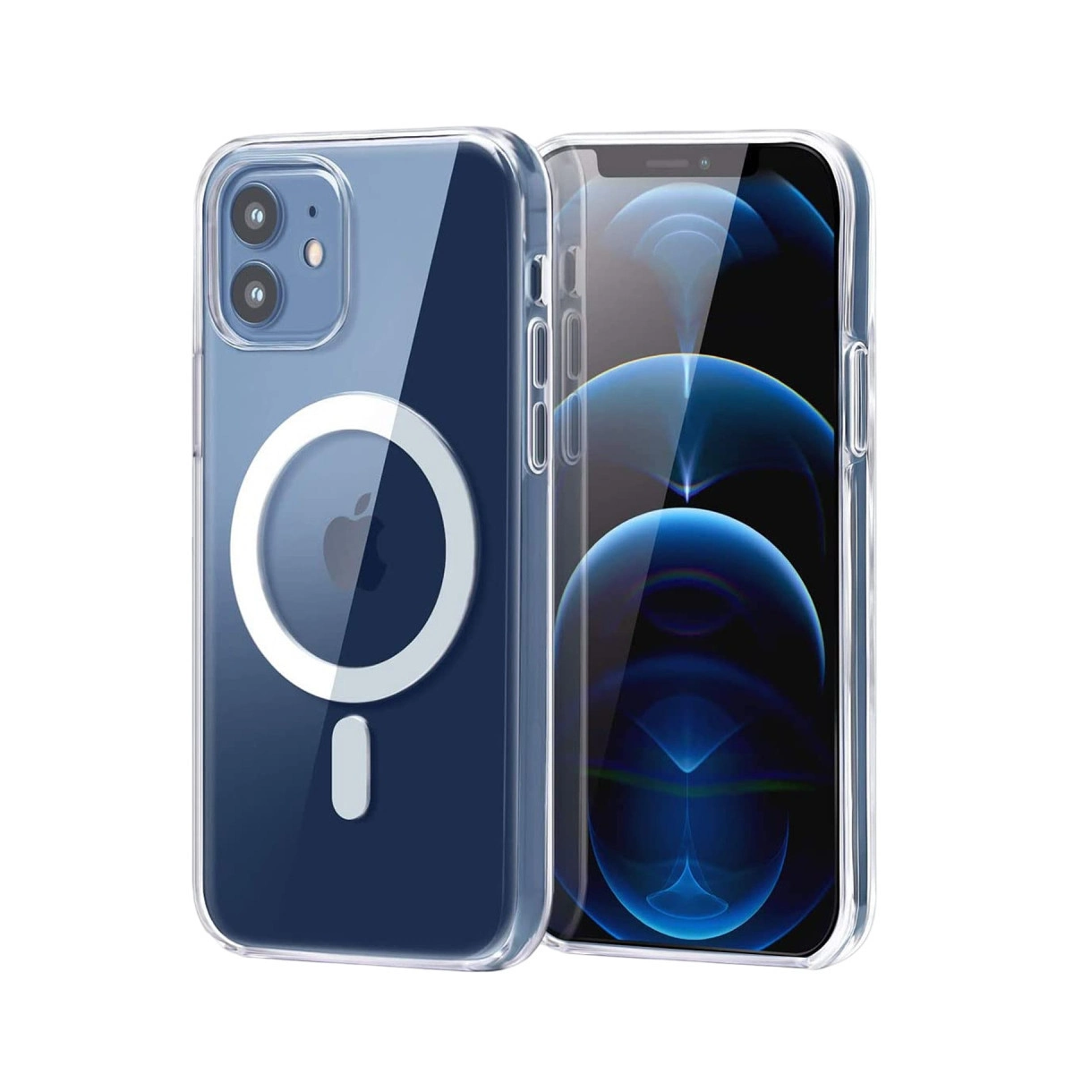 Apple İphone 11 Combo Sert Şeffaf Magsafe Kapak - Şeffaf