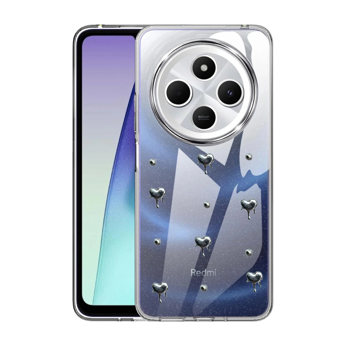 Xiaomi Redmi 14c Fiyonk Desenli Kapak - Desen 1