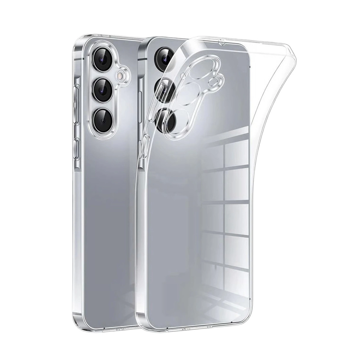 Samsung Galaxy A57 5g Lüx Şeffaf Silikon - Şeffaf