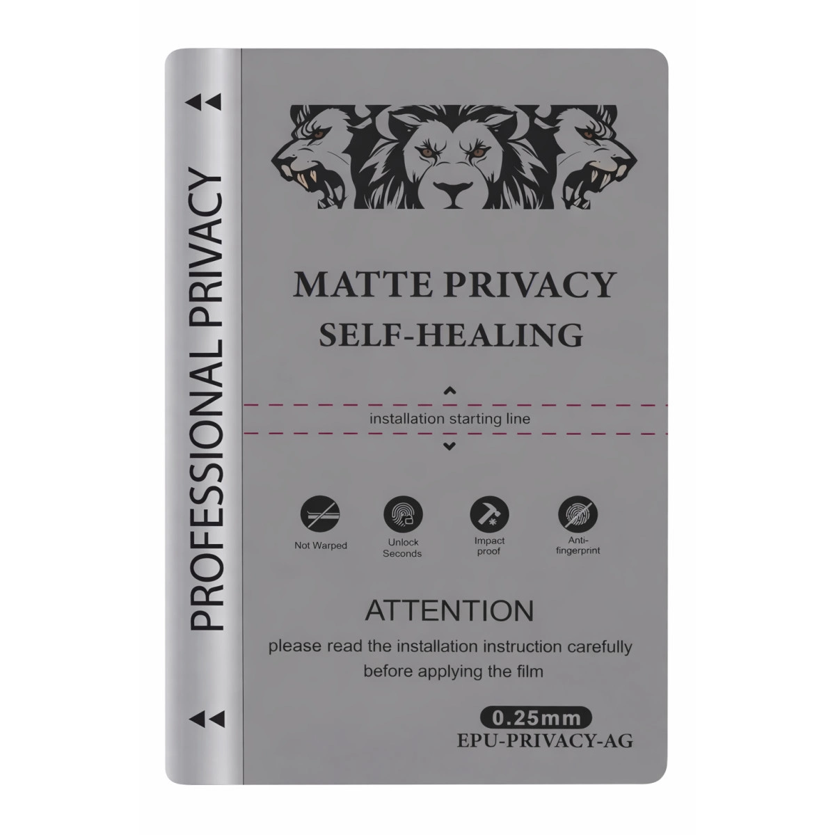 Epu Hd Makine Auto Repair Mat Seramik Hayalet Nano Ekran Koruyucu