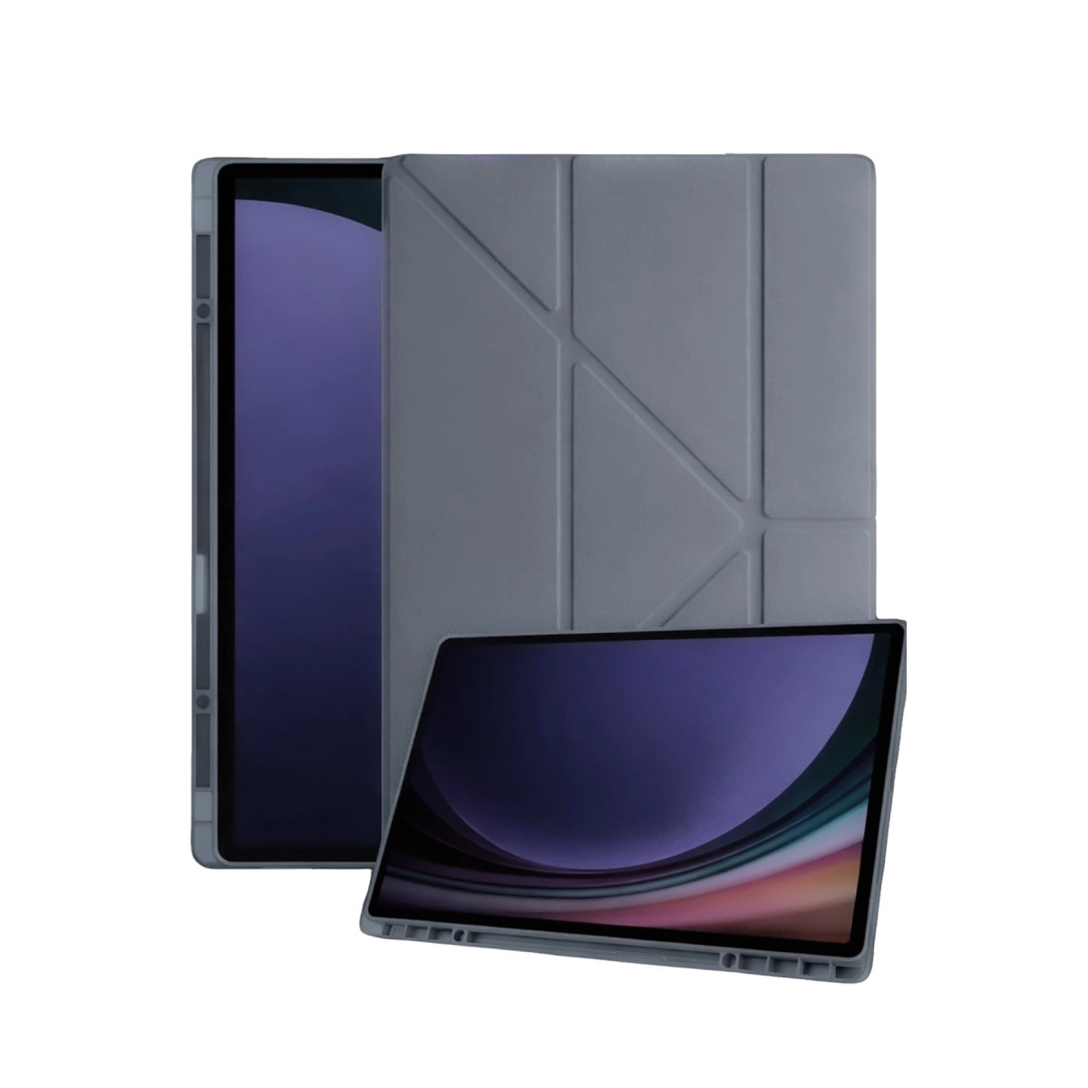 Samsung Galaxy X730 Tab S11 Kalemlikli Mars Tablet Kılıfı - Koyu Gri