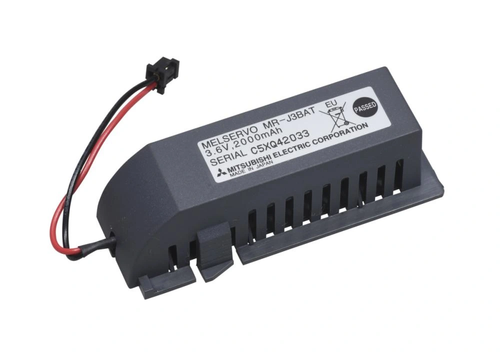 Mitsubishi Mr-j3bat 3.6v Lithium Pil Siyah Soketli Kasalı