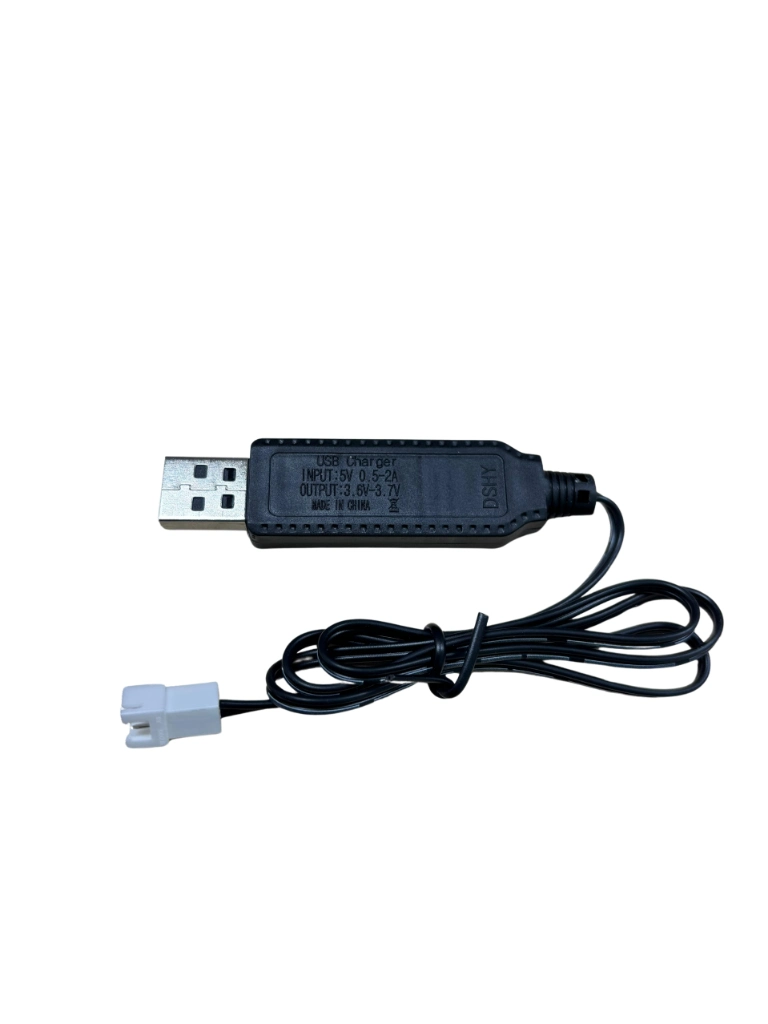 Sertec 3.7v Li-ion Sm-2p Soket Oyuncak Bataryası Usb Şarj Kablosu