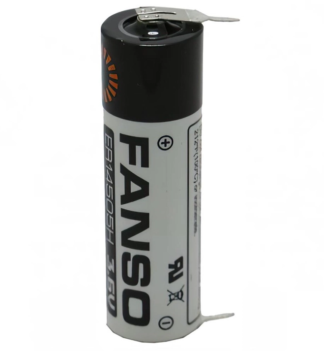 Fanso Er14505h 3.6v Aa Size Lithium Pil (li-socl2) 2 Pın