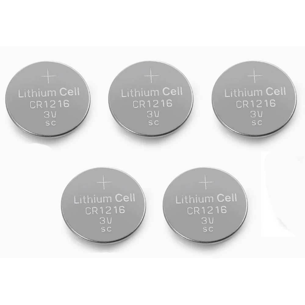 Yuma CR1216 Süper Lityum 3V 5’li Kart Düğme Pil