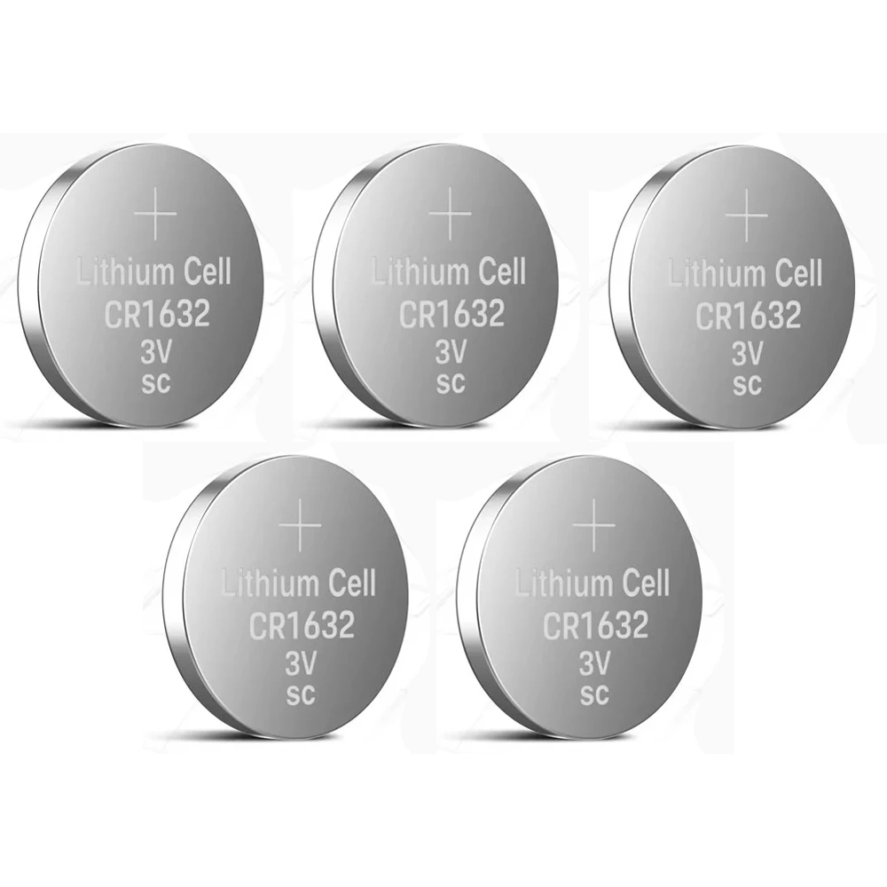 Yuma CR1632 Süper Lityum 3V 5’li Kart Düğme Pil