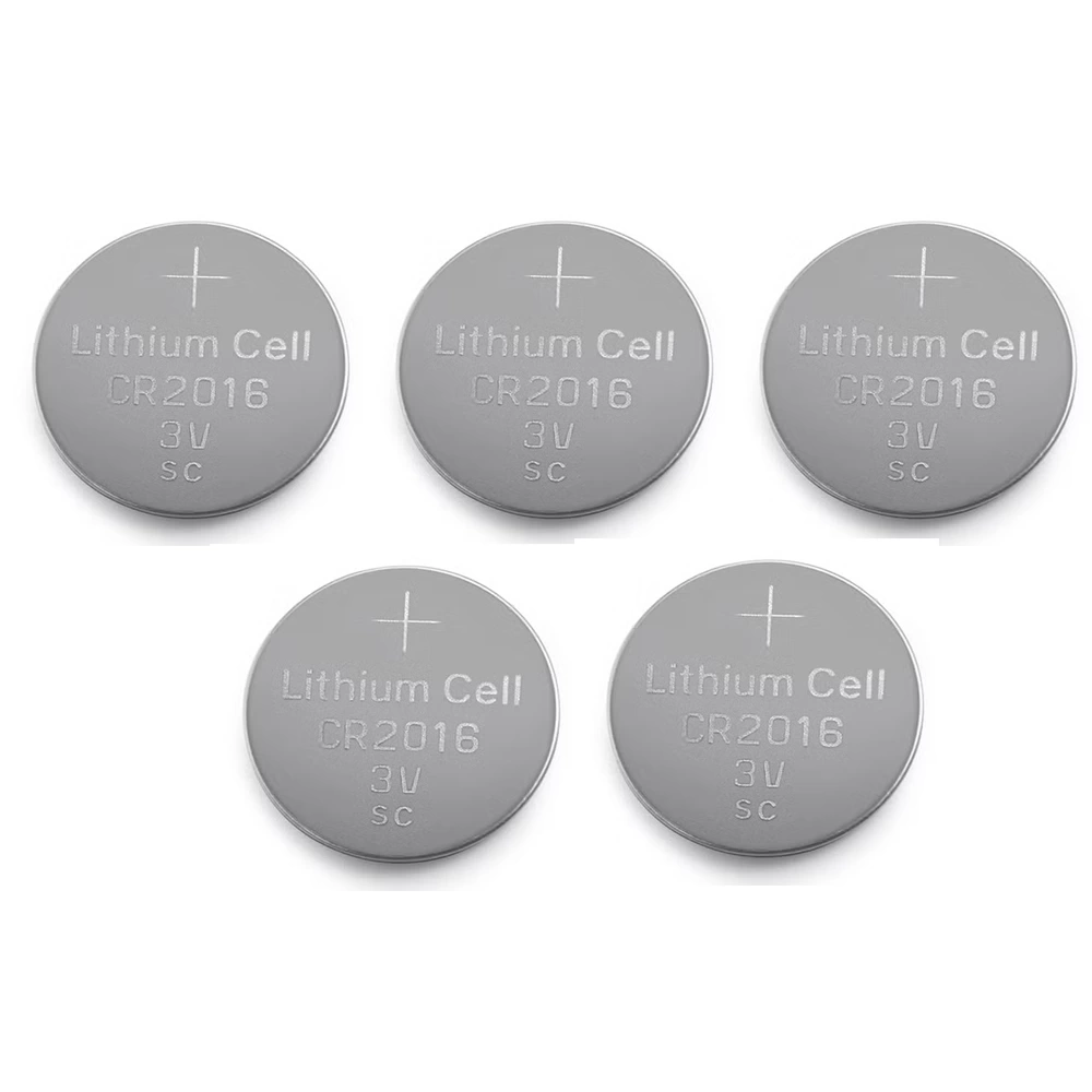 Yuma CR2016 Süper Lityum 3V 5’li Kart Düğme Pil