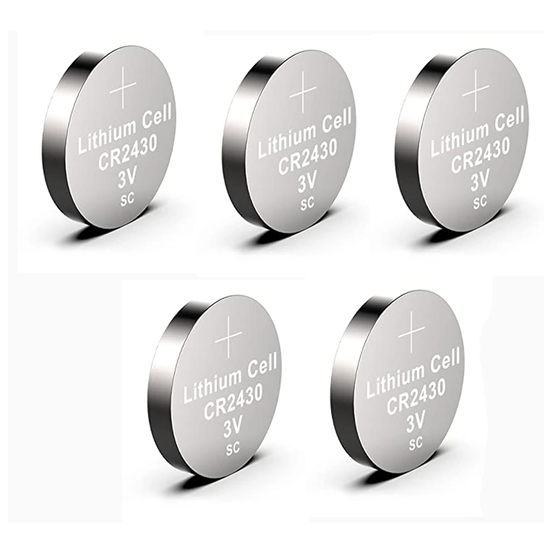 Yuma CR2430 Süper Lityum 3V 5’li Kart Düğme Pil
