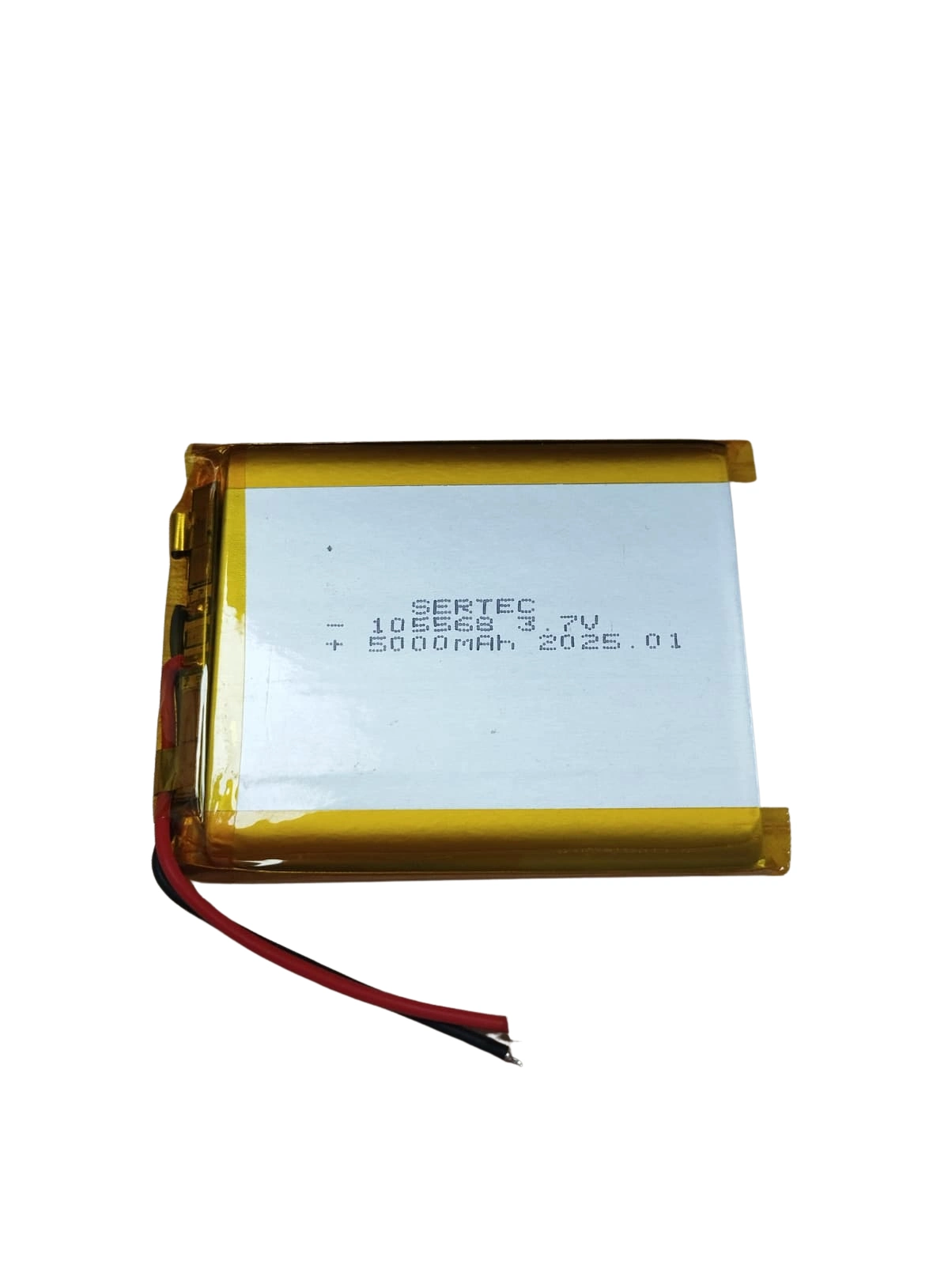 Sertec 105568 3.7v 5000 Mah Li-polymer Pil (devreli/1.5a)