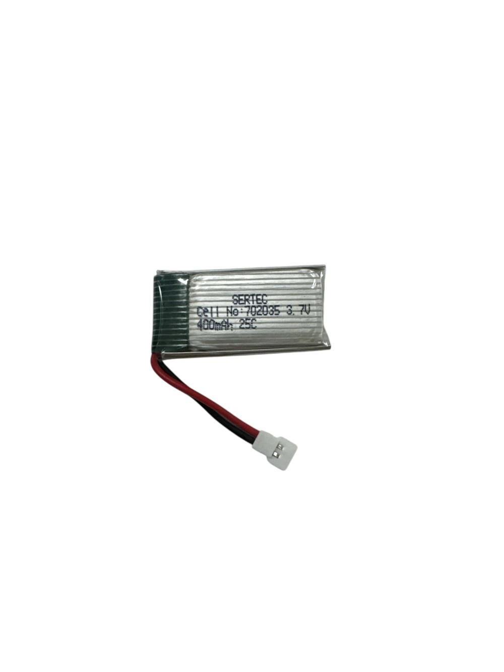 Sertec / 702035 / 3.7v - 400mah - 25c Beyaz Soket