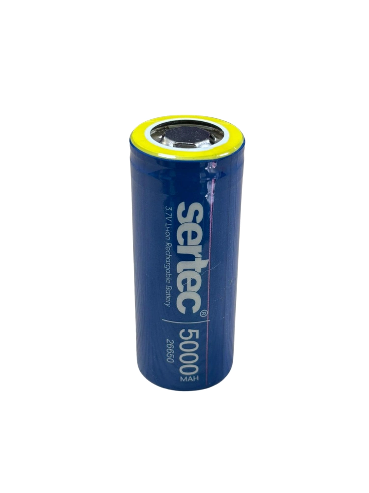 Sertec Icr26650 Li-ıon 3.7v 5000mah 3c Şarjlı Pil