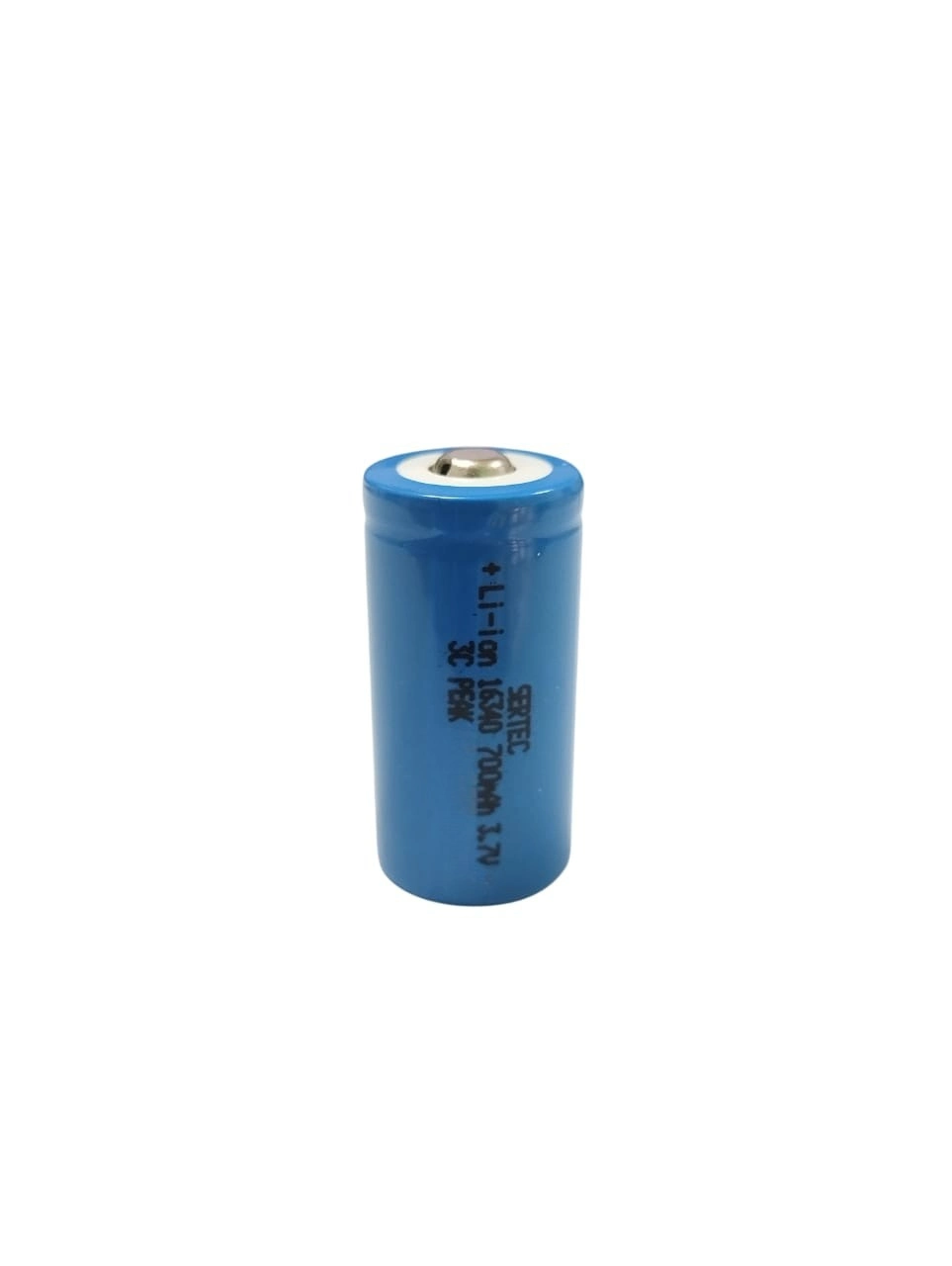 Sertec 3.7v Li-ion 16340 - 700 Mah. 1c Şarjlı Pil