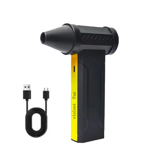 Turbo Jet 160000rpm Şarjlı Turbo Jet Şiddetli Fan Yüksek Hızlı Güçlü Hava Üfleyici Araç Süpürgesi