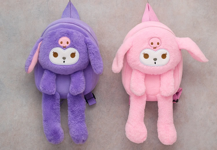 Peluş Işıklı Kuromi Sırt Çantası Alk3011