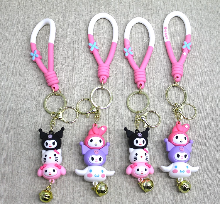 Hello Kitty Serisi Silikon Anahtarlık Alk4257