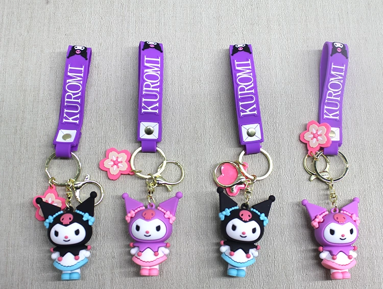 Kuromi Silikon Anahtarlık Alk4259