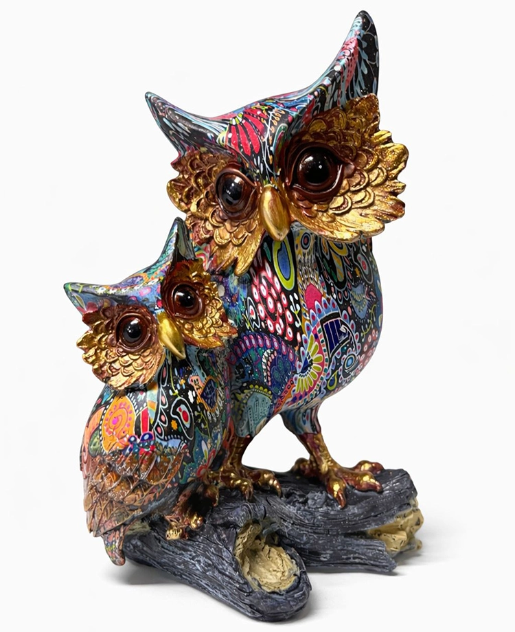 Özel Tasarım Polyester Baykuş Alk4352