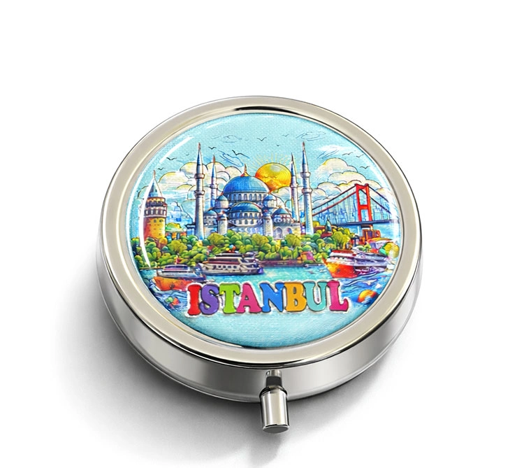 İstanbul Temalı İlaç Kutusu Alk4373