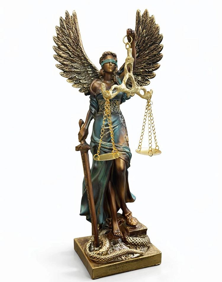 Polyester Kanatlı Adalet Biblosu Alk4418