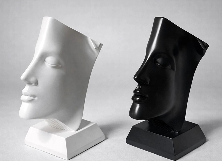 Dekoratif Polyester Yüz Tasarımı Alk4559